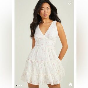 Altar’d State Goldie Floral Mini Dress